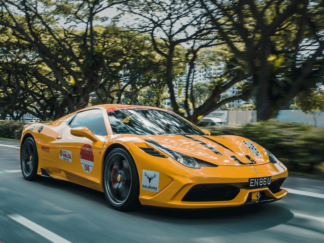 Luxury Cars car rental option